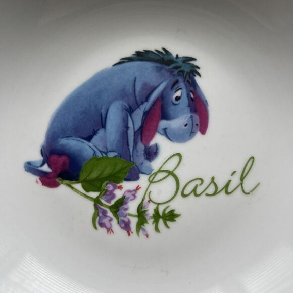 Disney Winnie The Pooh Herb Soup Or Cereal Bowl Lot Of 3 - Picture 5 of 11